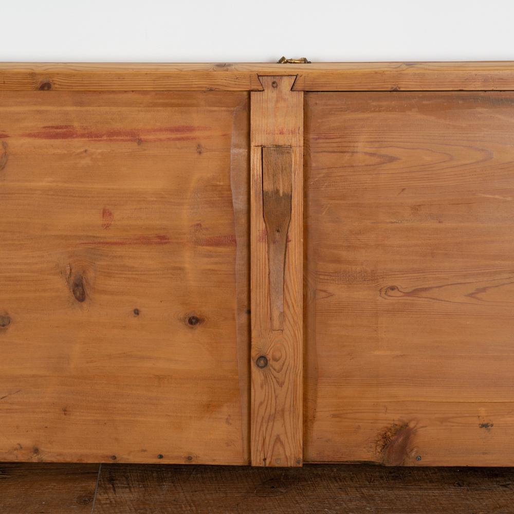 Antique Pine Highboy Chest of Five Drawers from Denmark, circa 1800s 4