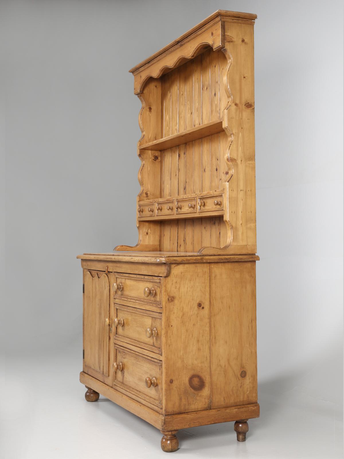 Antique Pine Hutch, Dresser or Cabinet 5