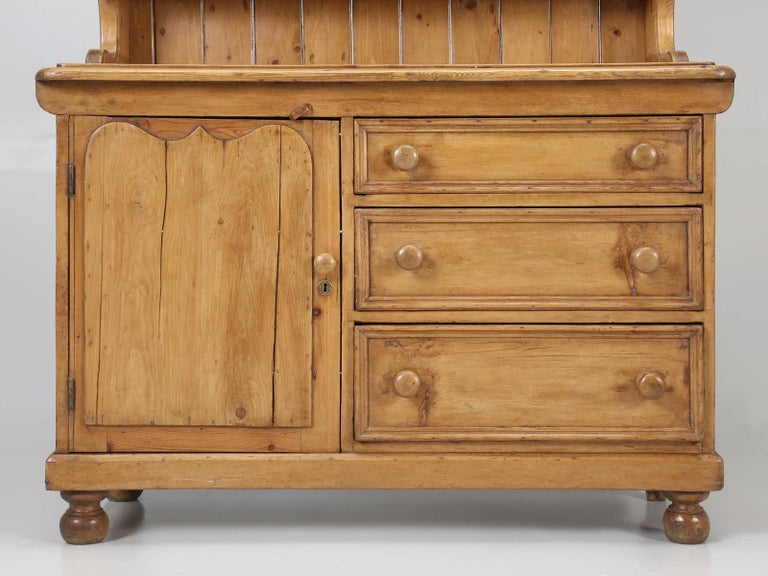 Antique Pine Hutch, Dresser or at 1stDibs