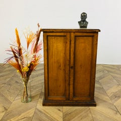 Antique Pine Medical Cabinet, Referenced to Joseph Maina Mungai, c1900