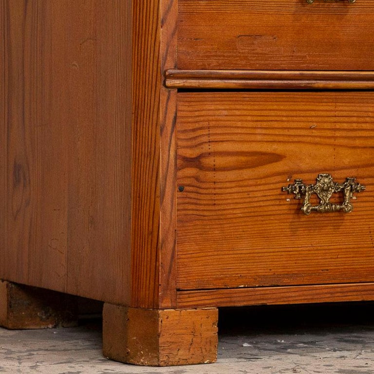 Antique Pine Secretary Desk from Sweden at 1stDibs