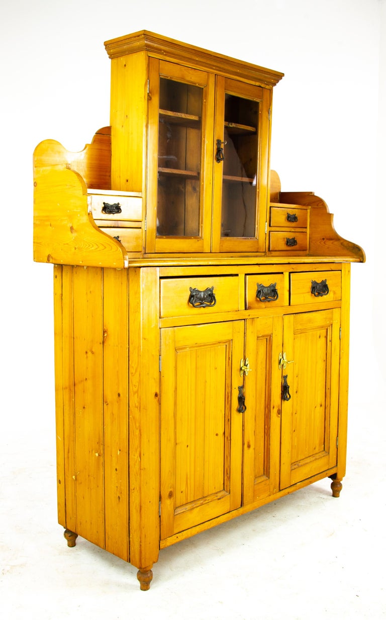 Antique Pine Sideboard, Farmhouse Sideboard, Kitchen Dresser, Scotland