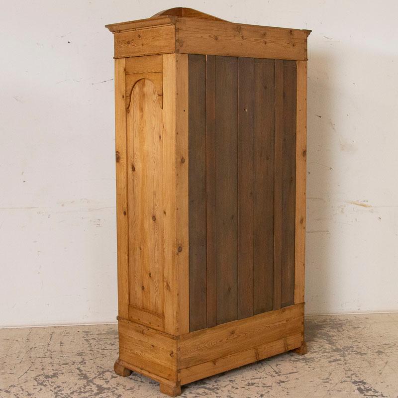 vintage pine armoire