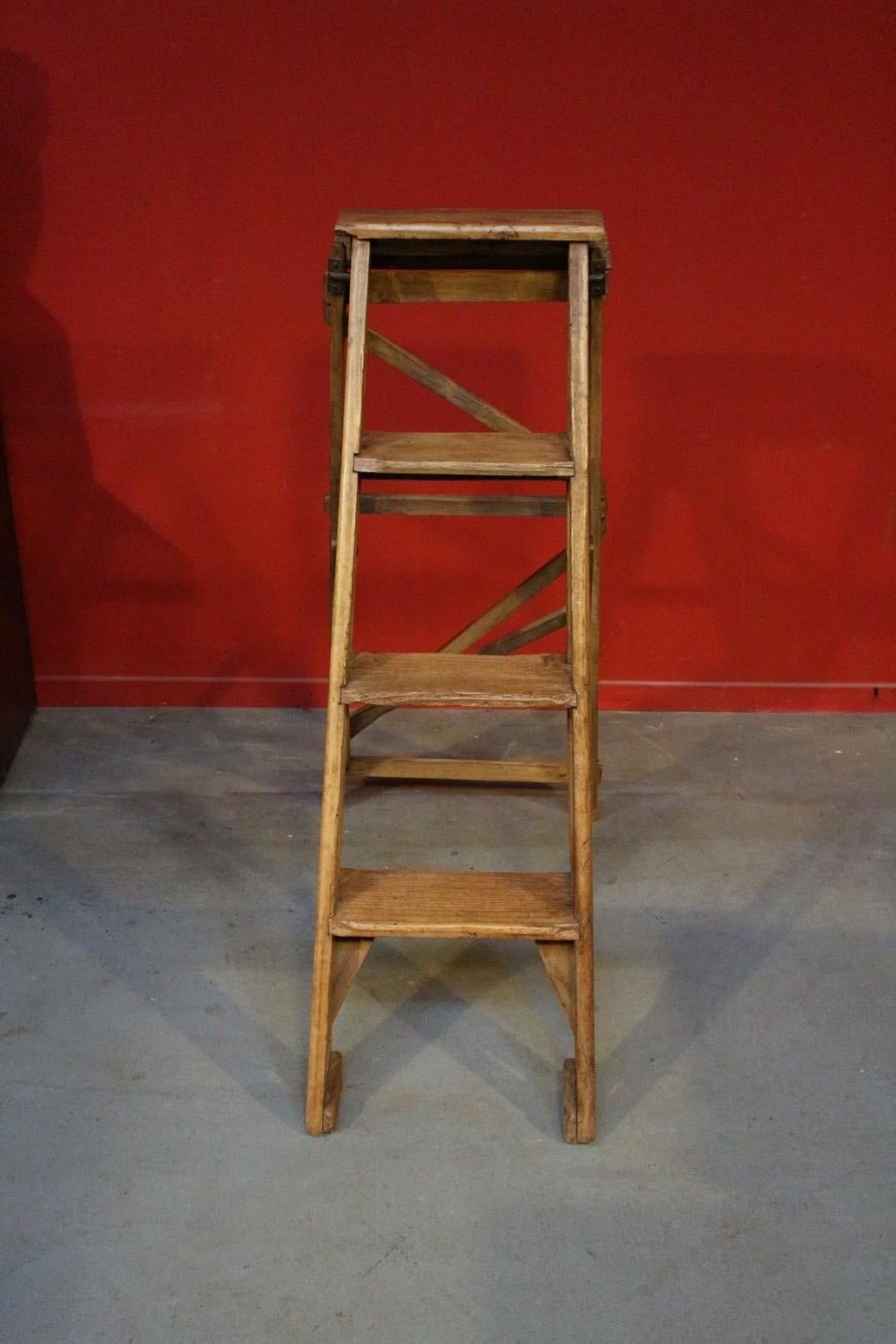 pine step stool