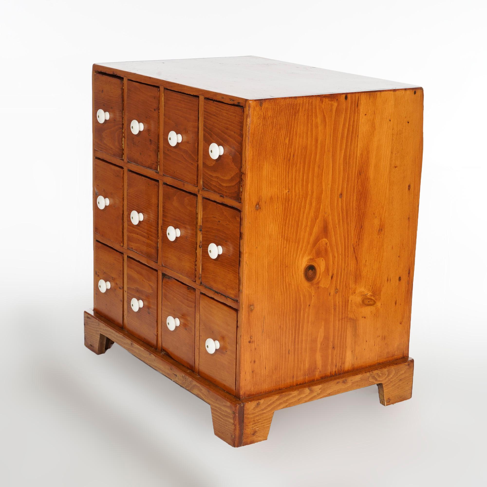 apothecary drawer cabinet