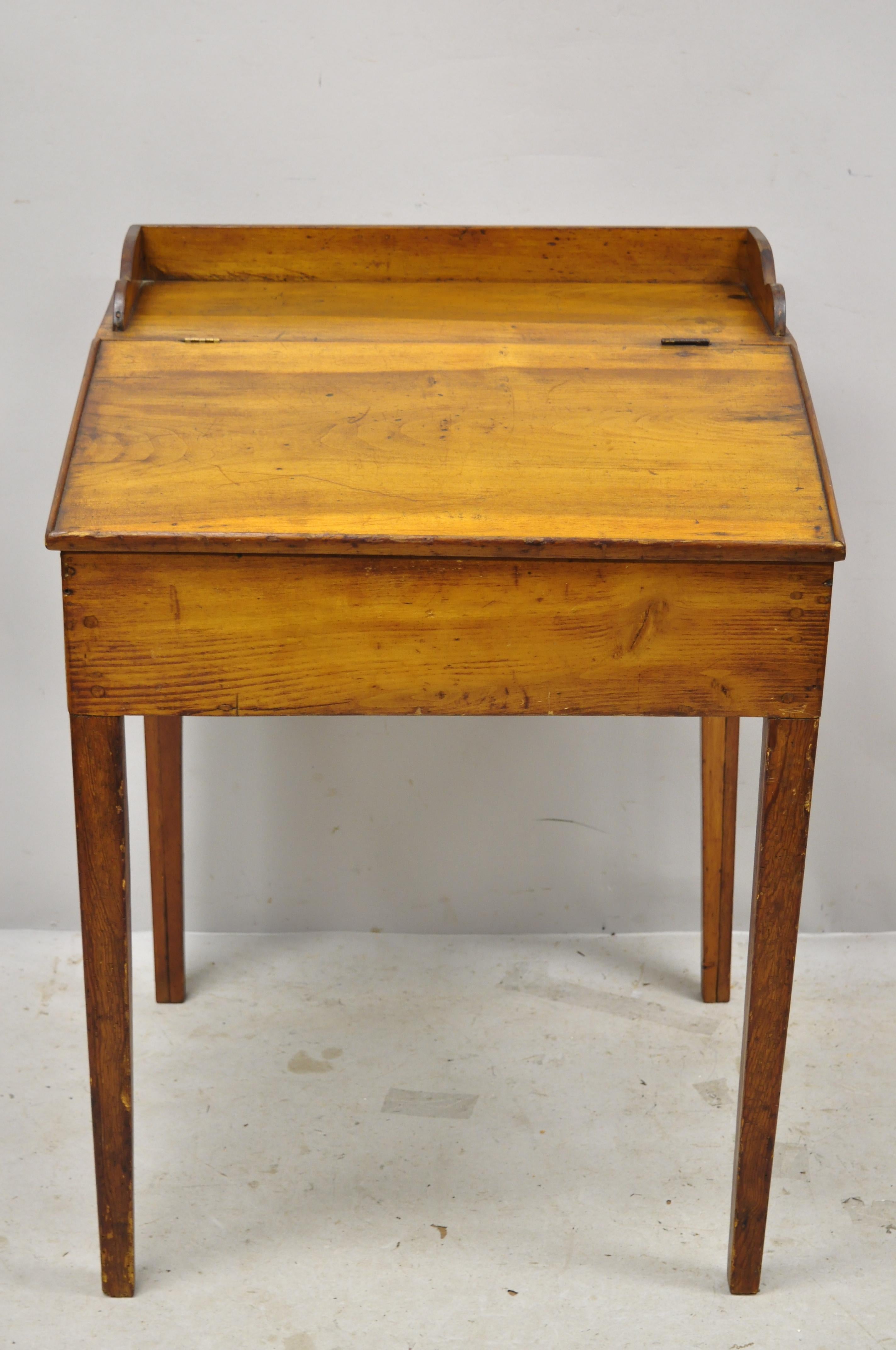antique lift top desk
