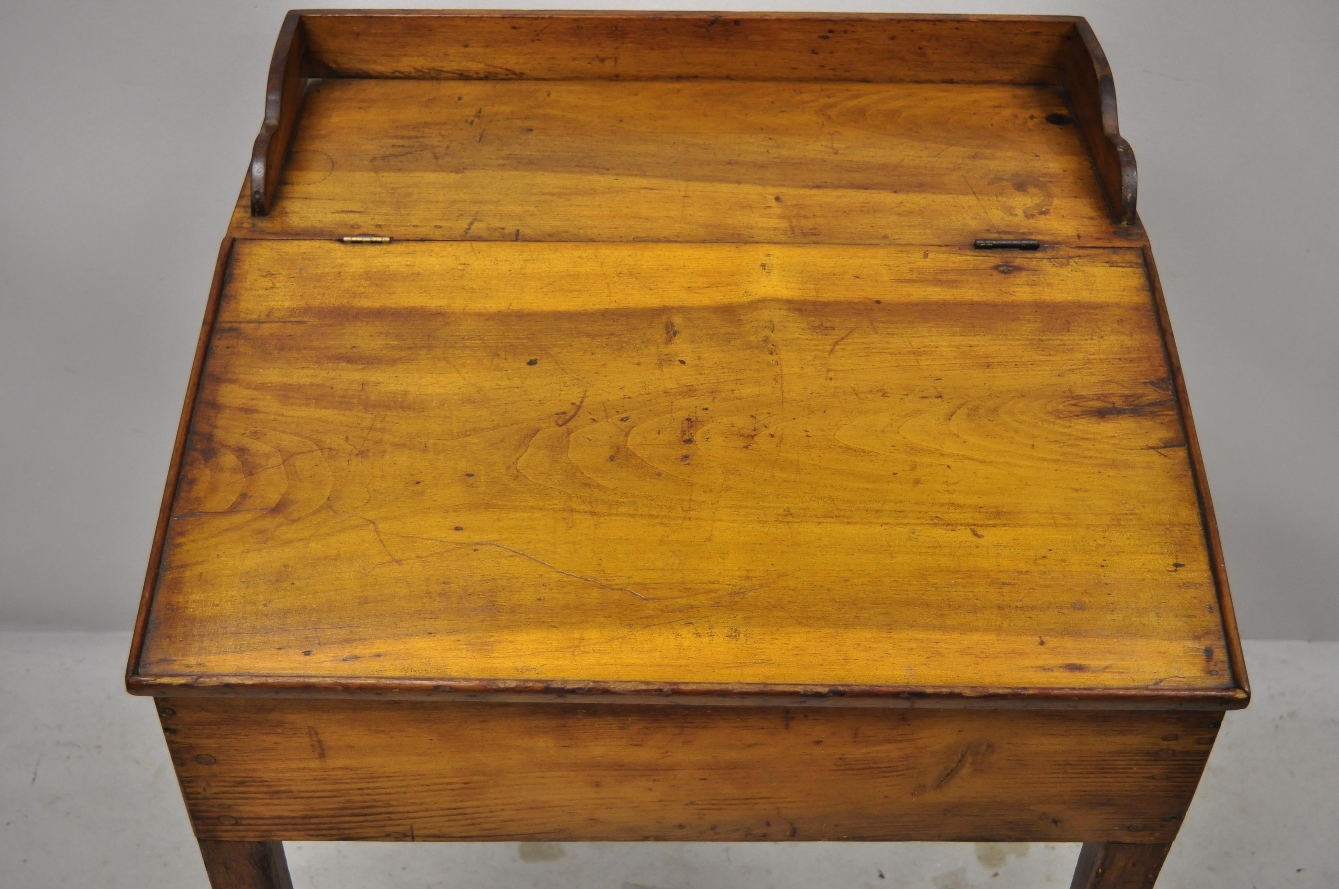 antique flip top desk