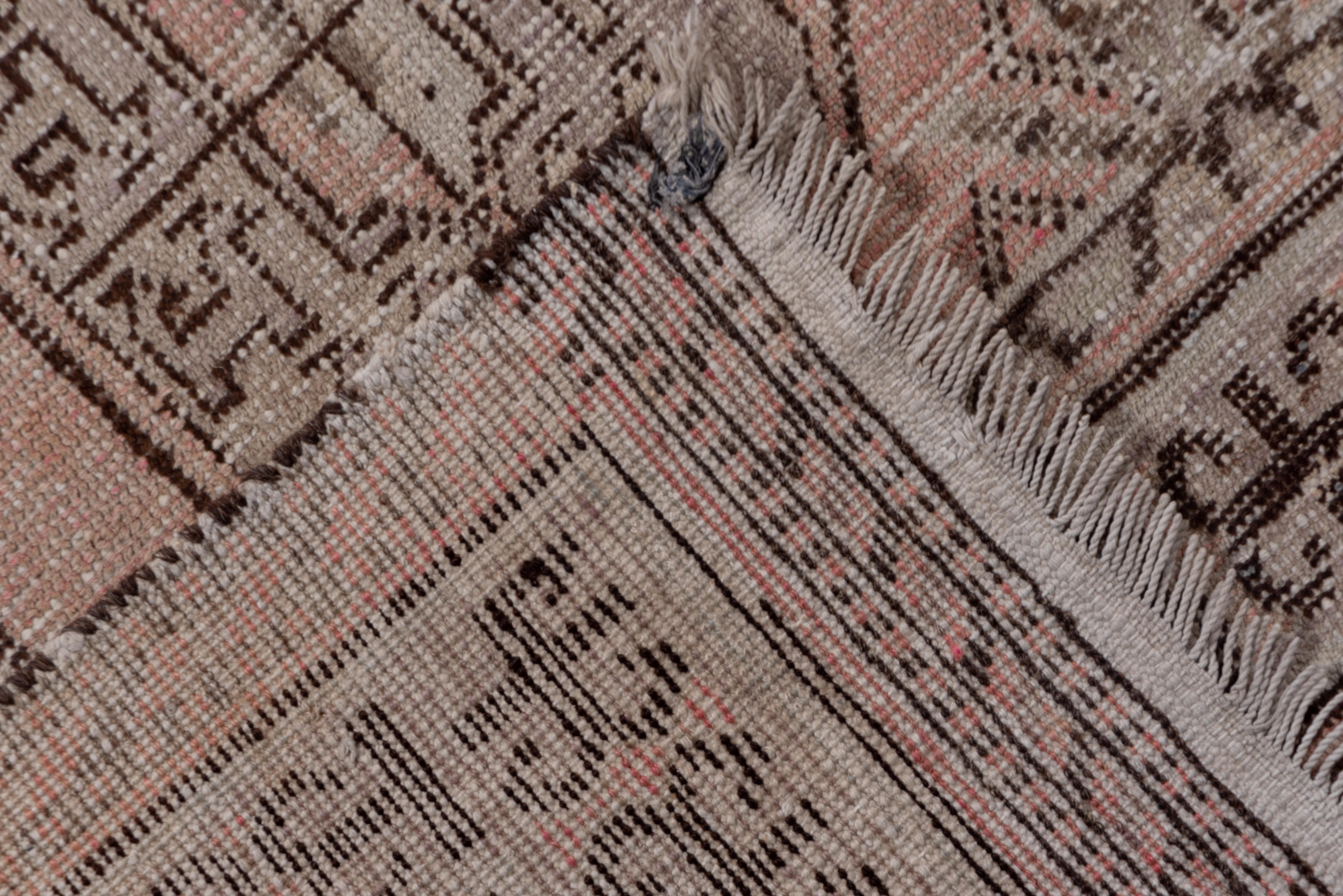 East Turkestani Antique Pink Khotan Gallery Carpet, circa 1920s For Sale