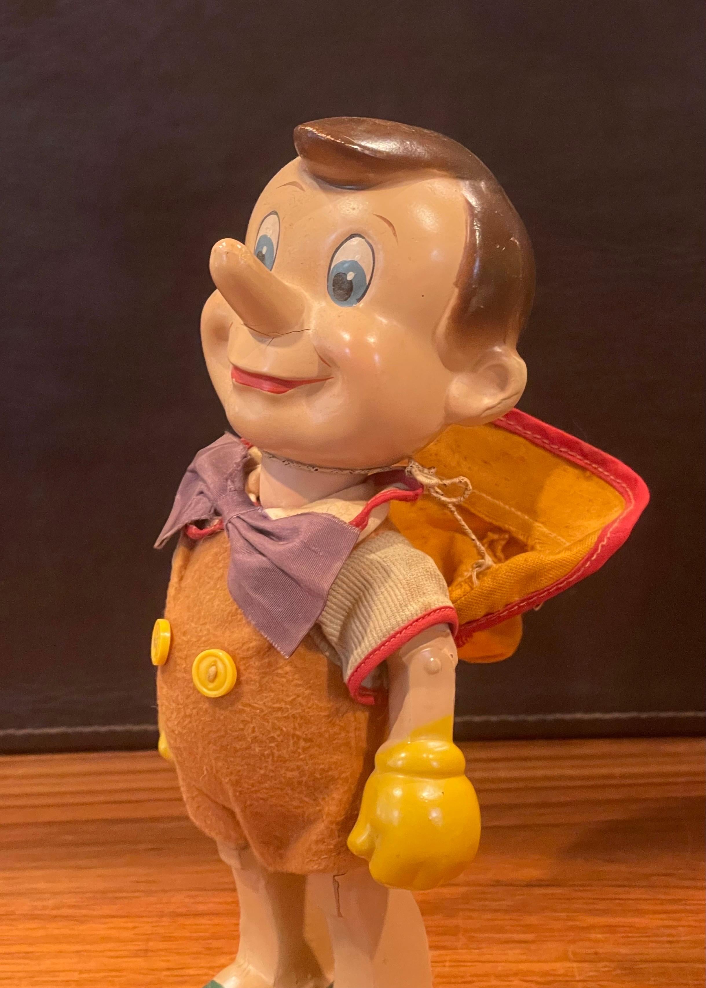 Antike Pinocchio-Puppe von Knickerbocker Toy Co. im Angebot 5