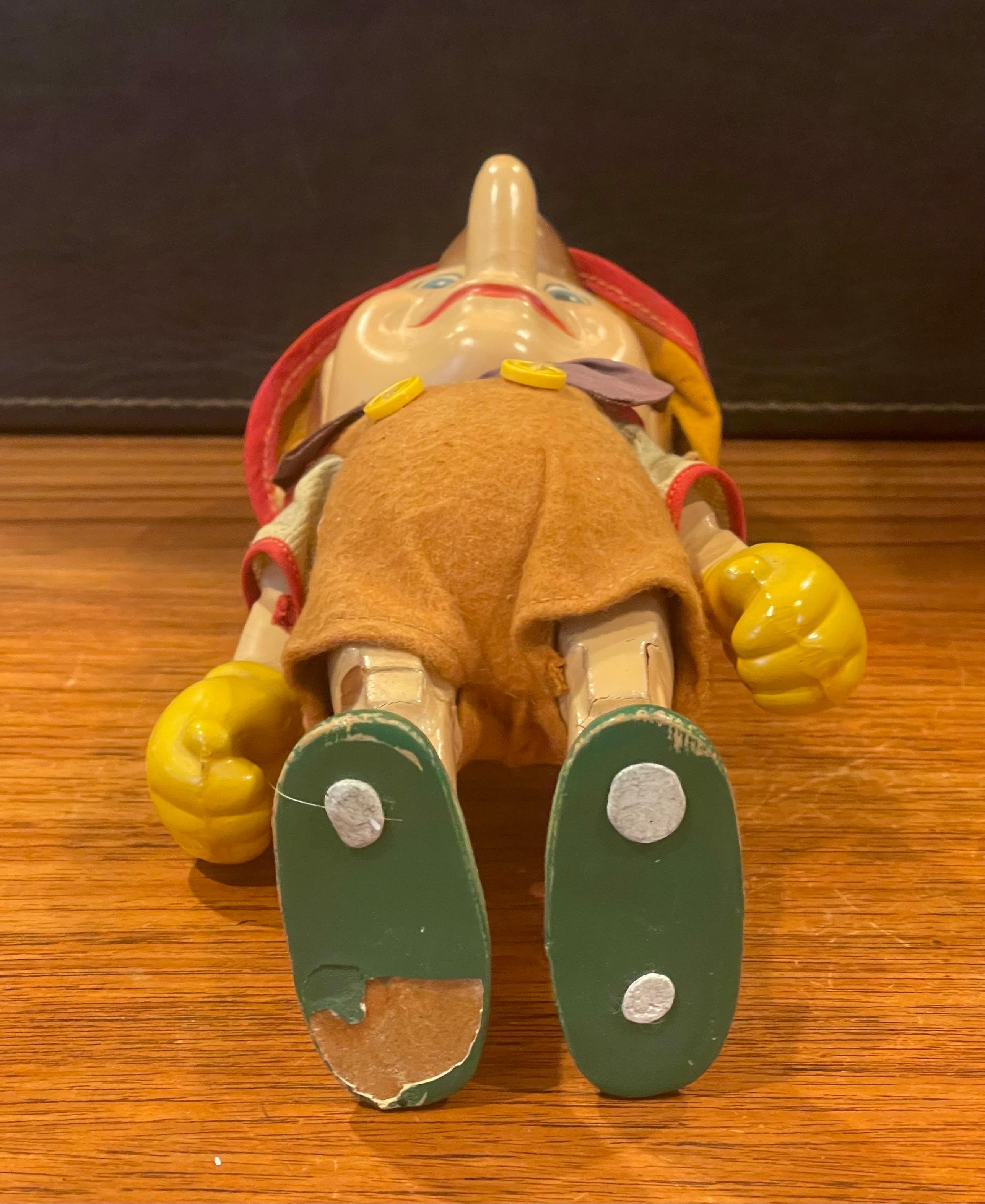 Bambola antica di Pinocchio della Knickerbocker Toy Co. in vendita 5