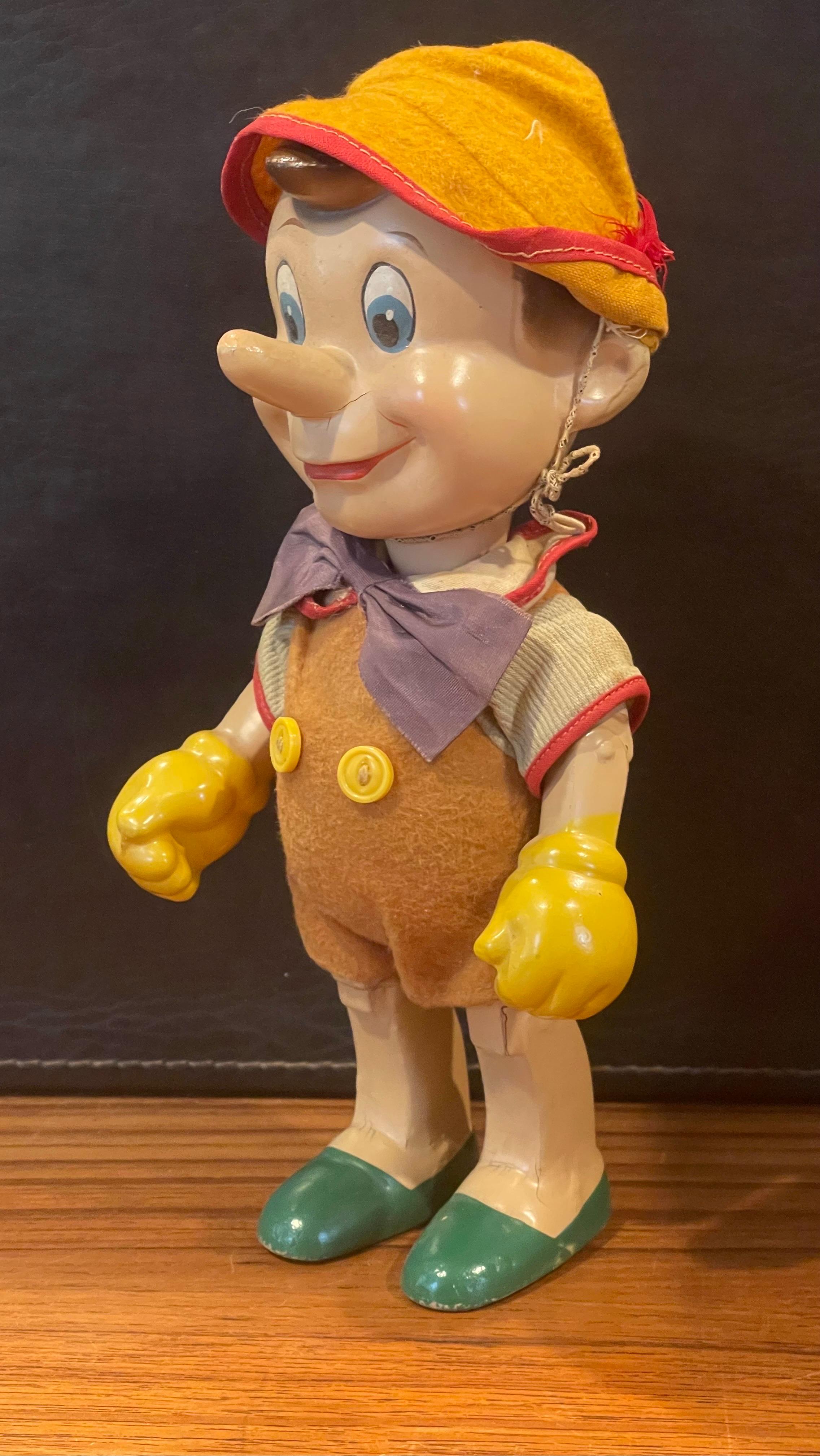Américain Poupée antique Pinocchio de Knickerbocker Toy Co. en vente