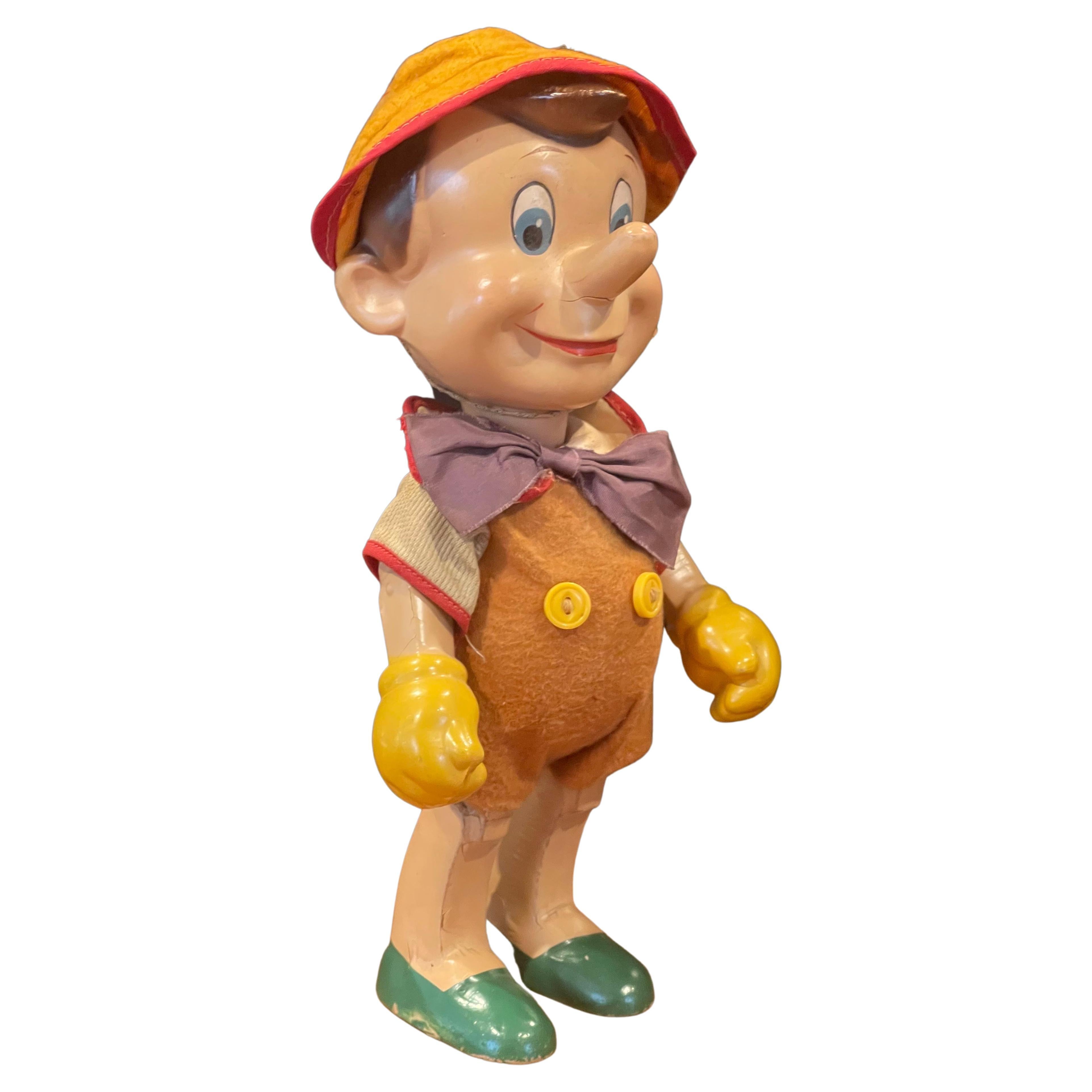 Antike Pinocchio-Puppe von Knickerbocker Toy Co.