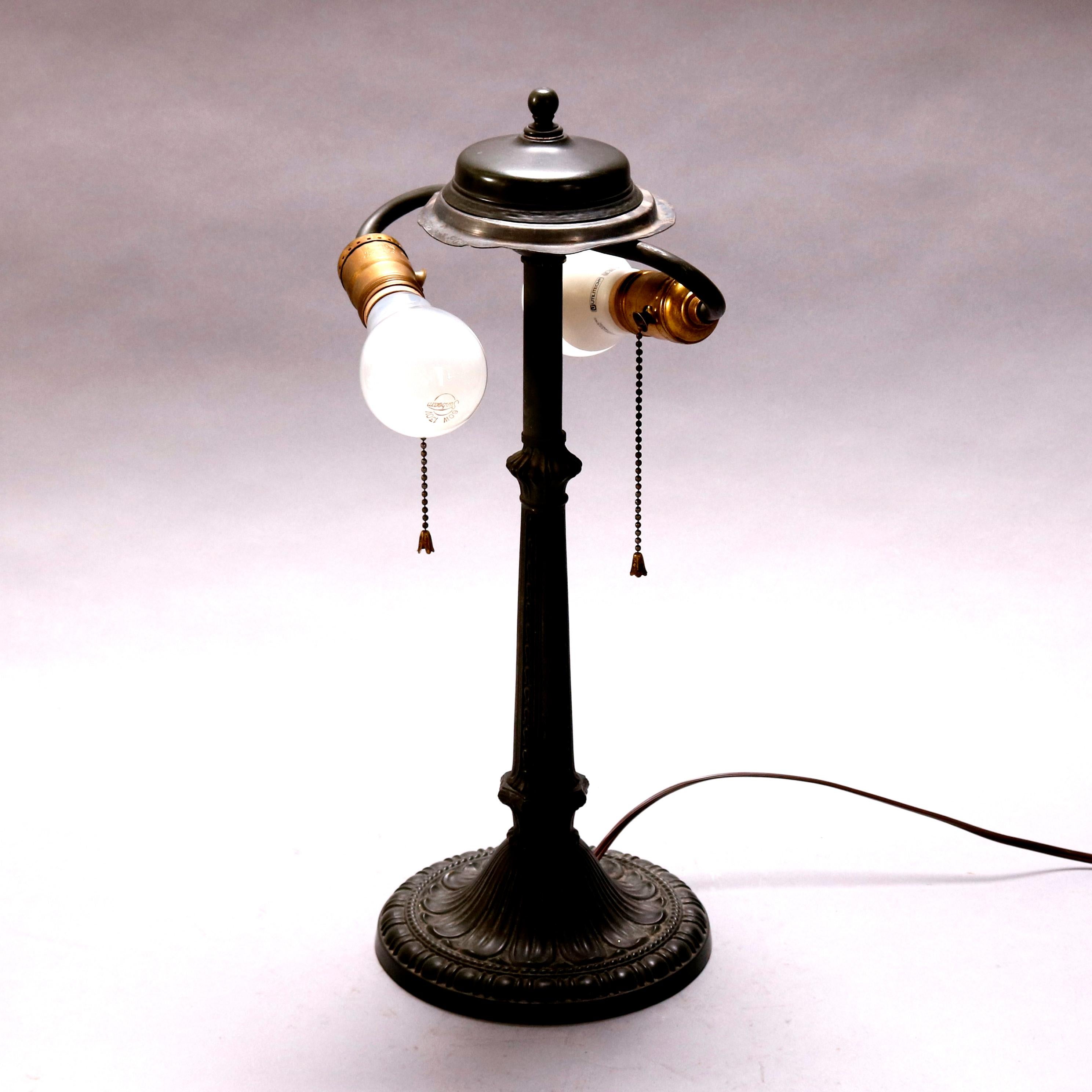 jefferson reverse painted lamp