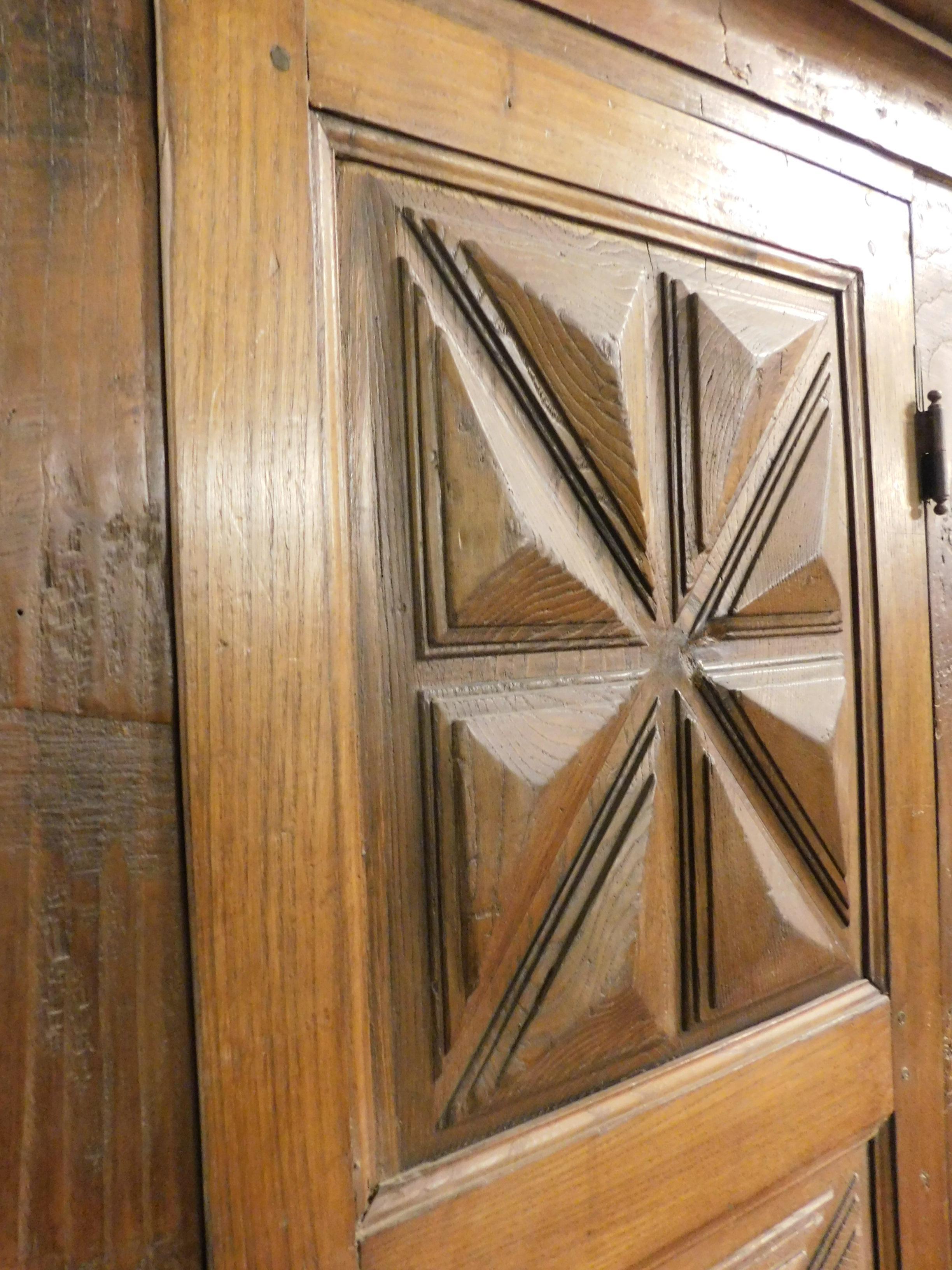 18th Century Antique Placards, Closet-Cupboards in Walnut For Sale