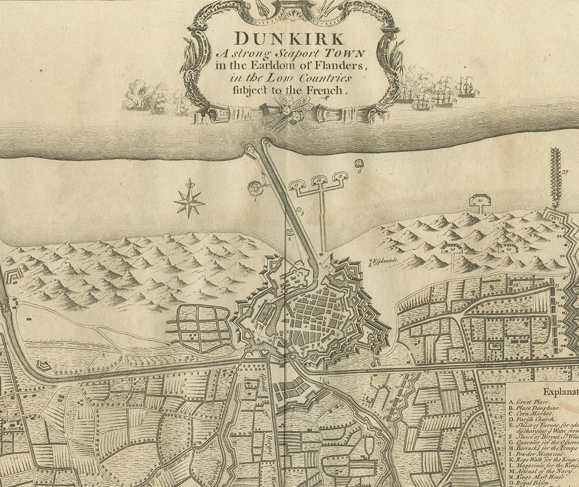 dunkirk location map