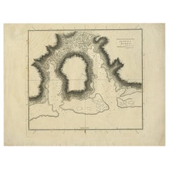 Pianta antica del porto di Taloo di Cook, 1784