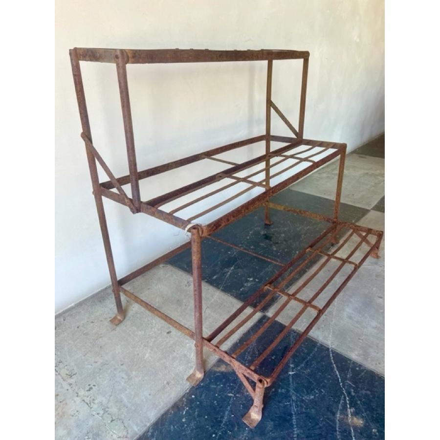 Antique Plant Etagere In Fair Condition For Sale In Scottsdale, AZ