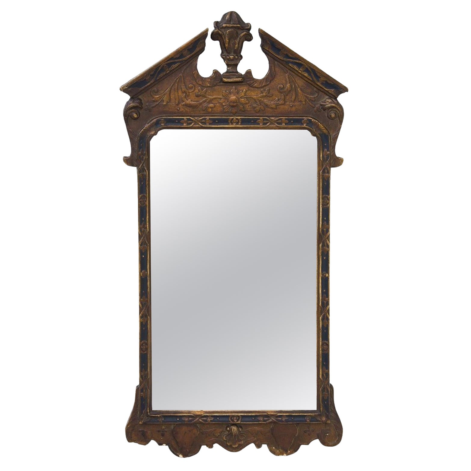 Antique Plaster Mirror