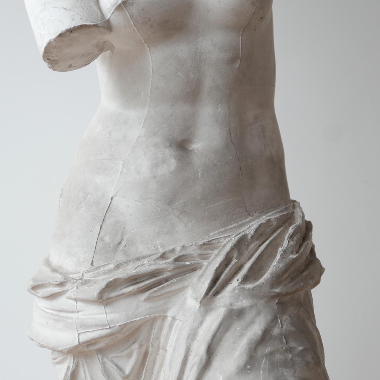Antique Plaster Reduction of Venus De Milo Statue 2