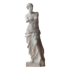 Antique Plaster Reduction of Venus De Milo Statue