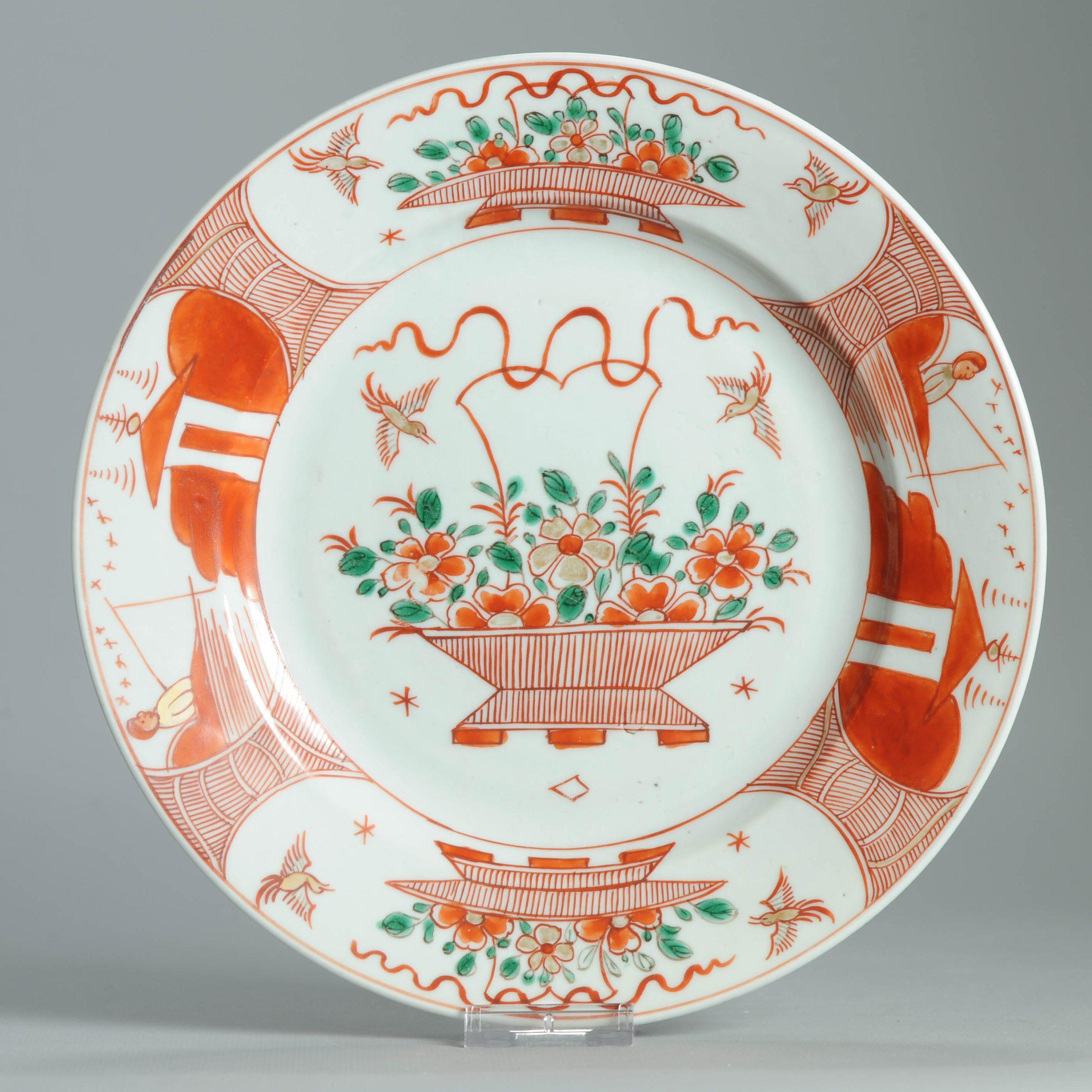 Beschreibung
Ein sehr schön dekorierter Teller. Dekoriert in Holland auf einem chinesischen Porzellanteller. CIRCA 1750-1770

Bedingung
Nur 1 kleiner Chip am Rand. Größe: 23.7x2.8CM DurchmesserxHöhe

Zeitraum
18. Jahrhundert Qing (1661 - 1912)
