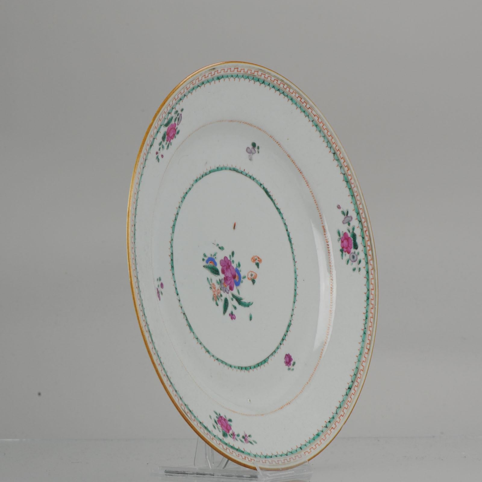 A fine antique Chinese plate, made during the Qianlong period. Fully decorated with flower

Additional information:
Material: Porcelain & Pottery
Type: Plates
Region of Origin: China
Period: 18th century Qing (1661 - 1912)
Original/Reproduction: