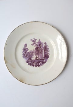 Antique Plates Neoclassical Design, Early 20th Century, Set of 4
