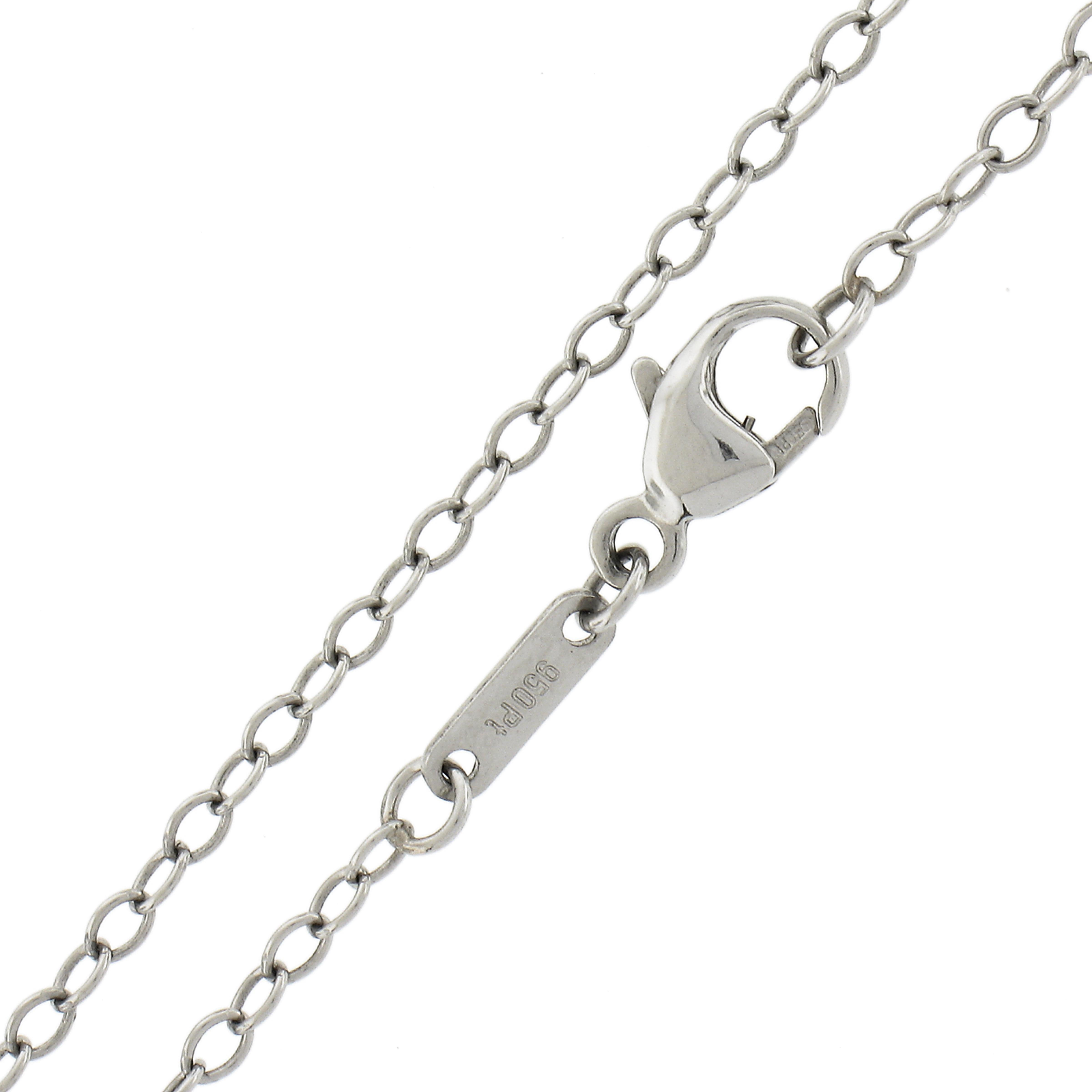 Antique Platinum Citrine Teal Sapphire & Old Cut Diamond Teardrop Pendant Chain For Sale 2