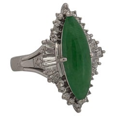 Anillos de cóctel de platino