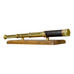 Antique Pocket Telescope, Three-Draw, Refractor, English, Victorian, circa 1900