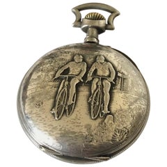 Antique Pocket Watch Signed a Pendula Numinense, Rio de Janeiro N20248