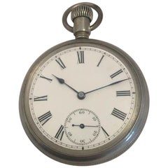 Antike Taschenuhr, signiert "The Waterbury Watch Co." USA, USA