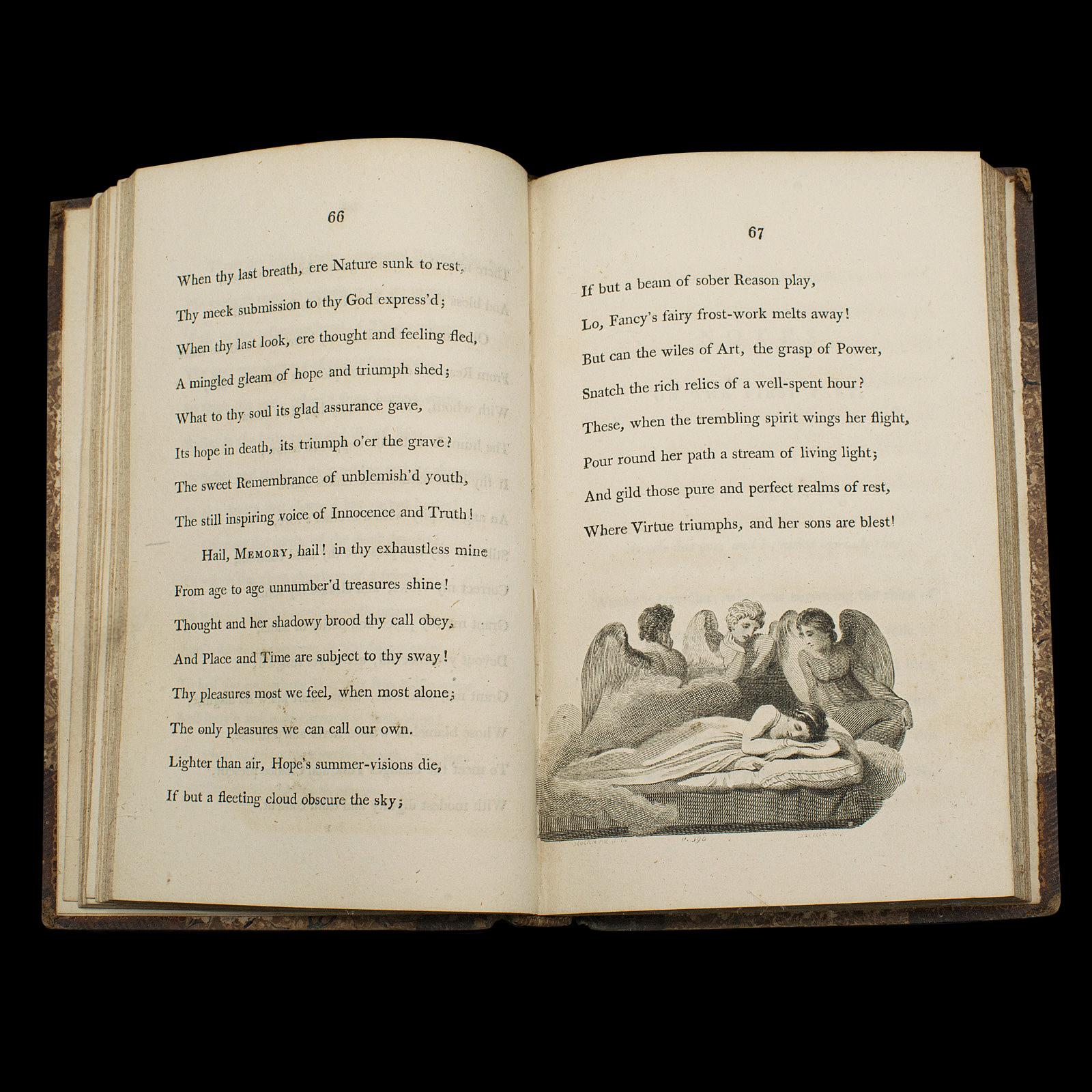 Antique Poetry Book, Pleasures of Memory, Samuel Rogers, English, Georgian, 1803 For Sale 2