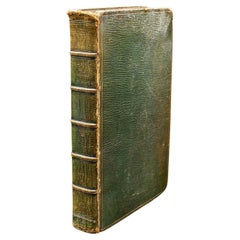 Livre de poésie ancien The Lady Of The Lake, Walter Scott, première édition géorgienne