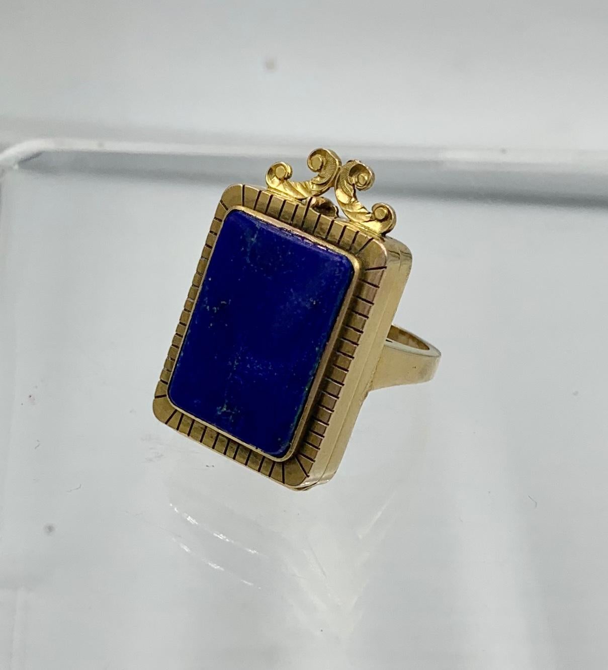 gold poison ring