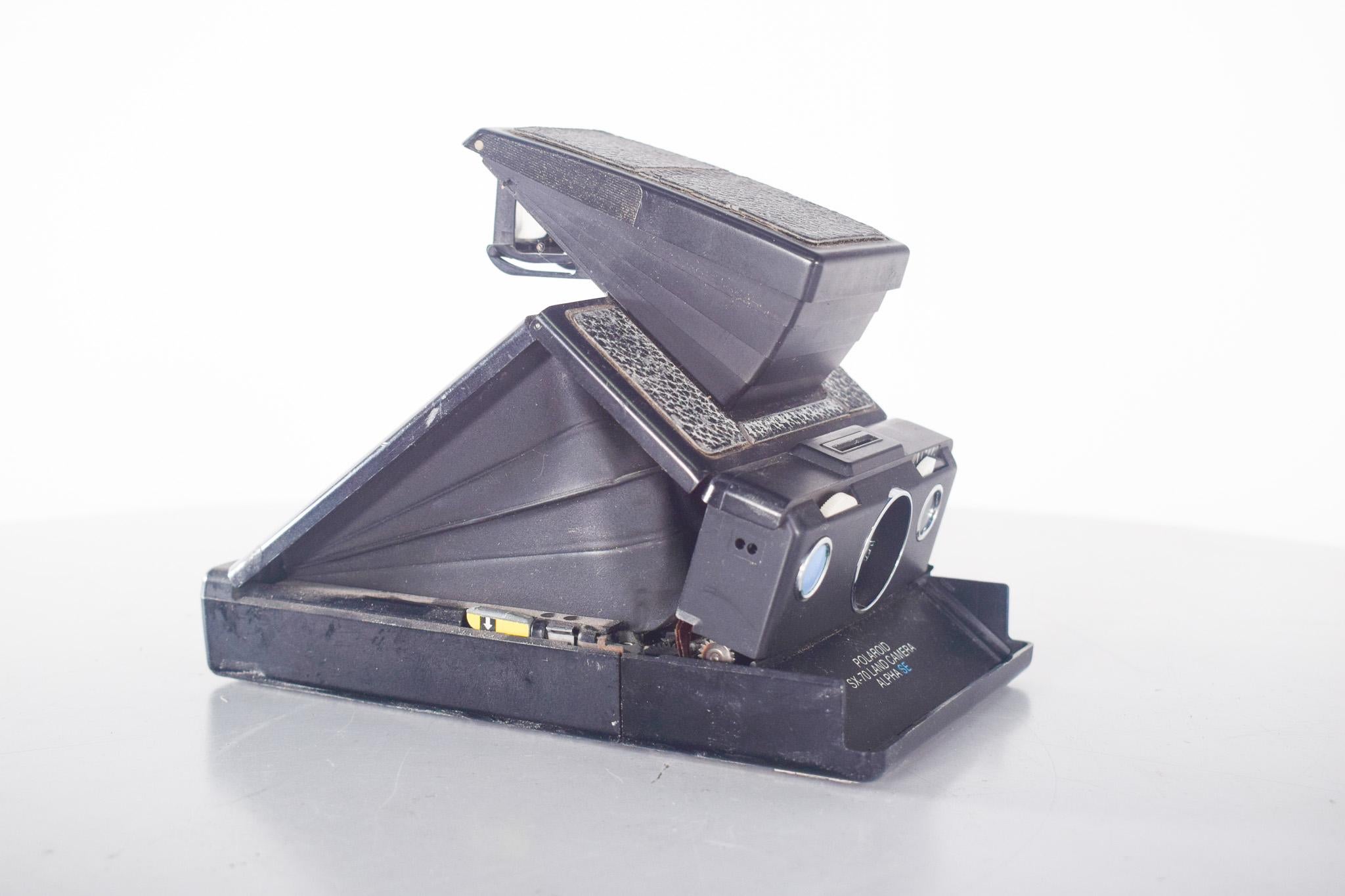 Américain Camera Polaroid ancienne Alpha SE, SX 70. en vente