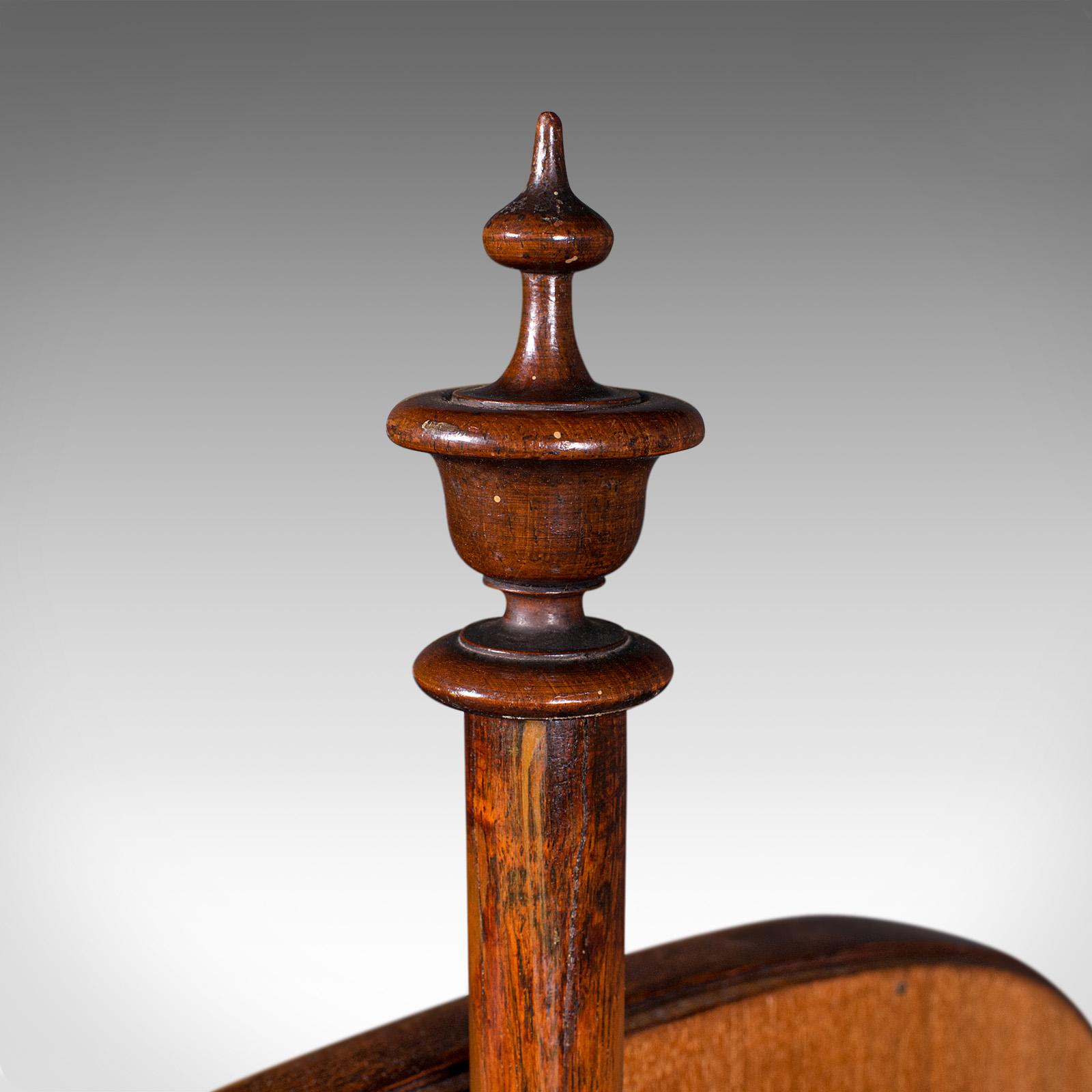 Pare-étincelles ancien, anglais, broderie à l'aiguille, bouclier de cheminée, tapisserie, Régence, 1820 en vente 3