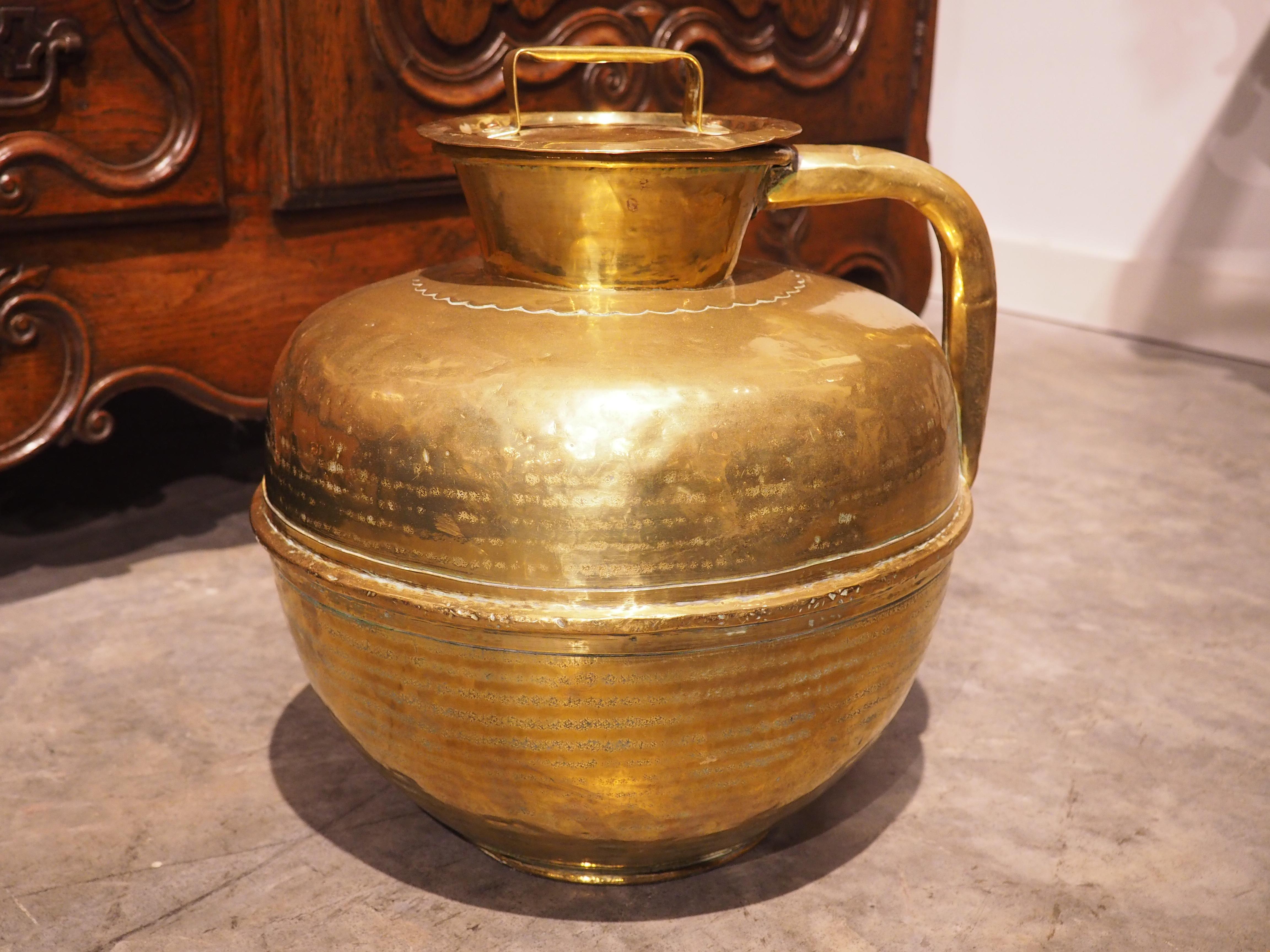bronze milk pot