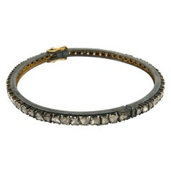 Antikes viktorianisches Polki-Diamant-Armband, natürlicher Diamant  Armbänder
