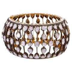 Antique Polki Diamond Bracelet Natural Diamond Victorian Bracelet