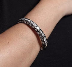 Antique Polki Diamond Bracelet Natural Diamond Victorian  Bracelet handmade 2 pc