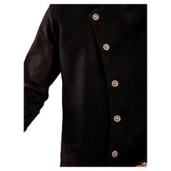 Antico bottone in smalto Polki Diamond Gemelli vittoriani in diamante naturale o  cappotto