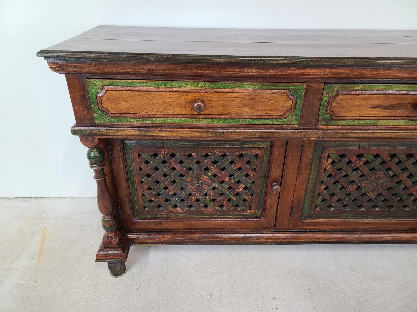 For FULL item description be sure to click on CONTINUE READING at the bottom of this listing.

Offering One Of Our Recent Palm Beach Estate Fine Furniture Acquisitions Of An 
Antique Early 1900s French Country Credenza Bar Sideboard
All the