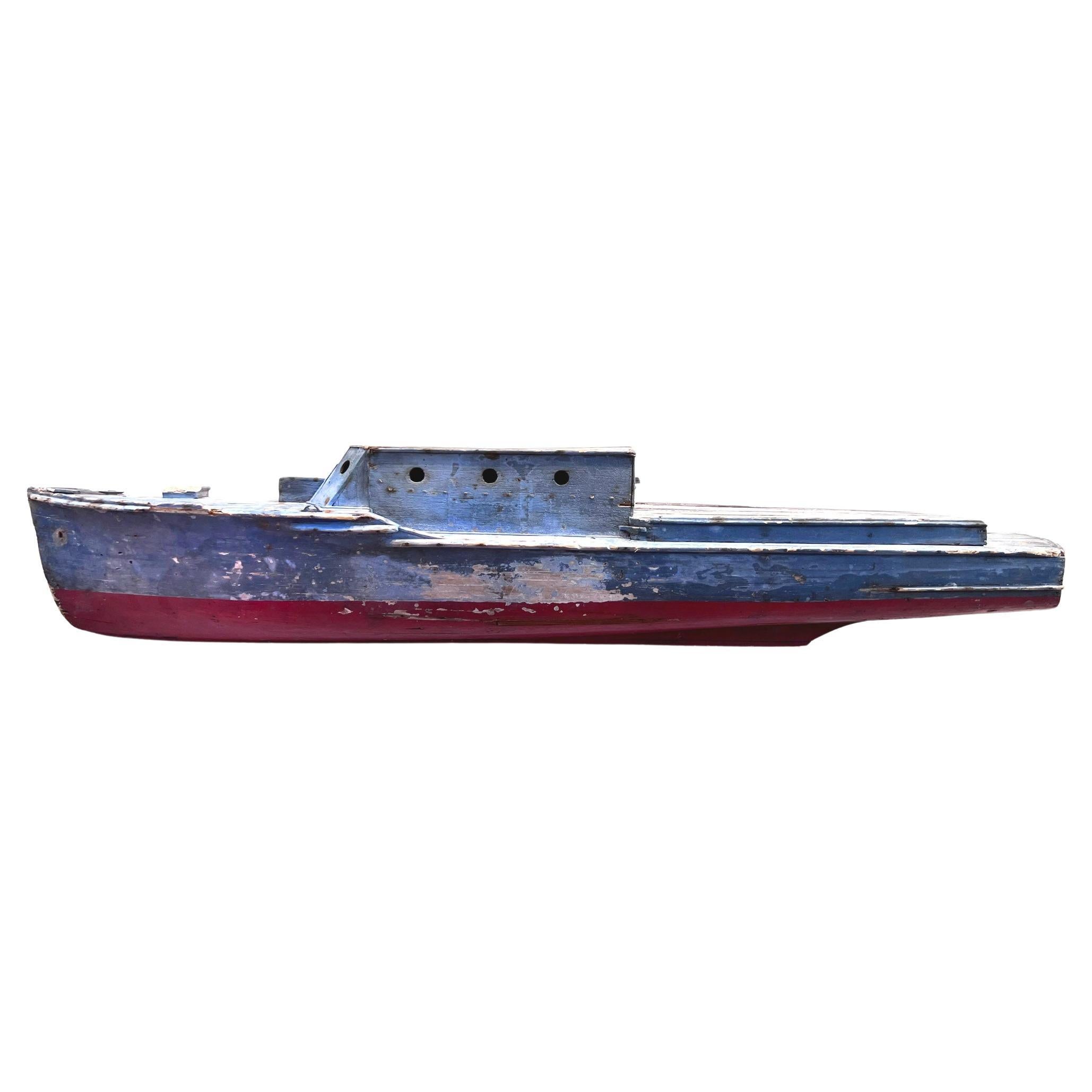 Barco antiguo para estanques