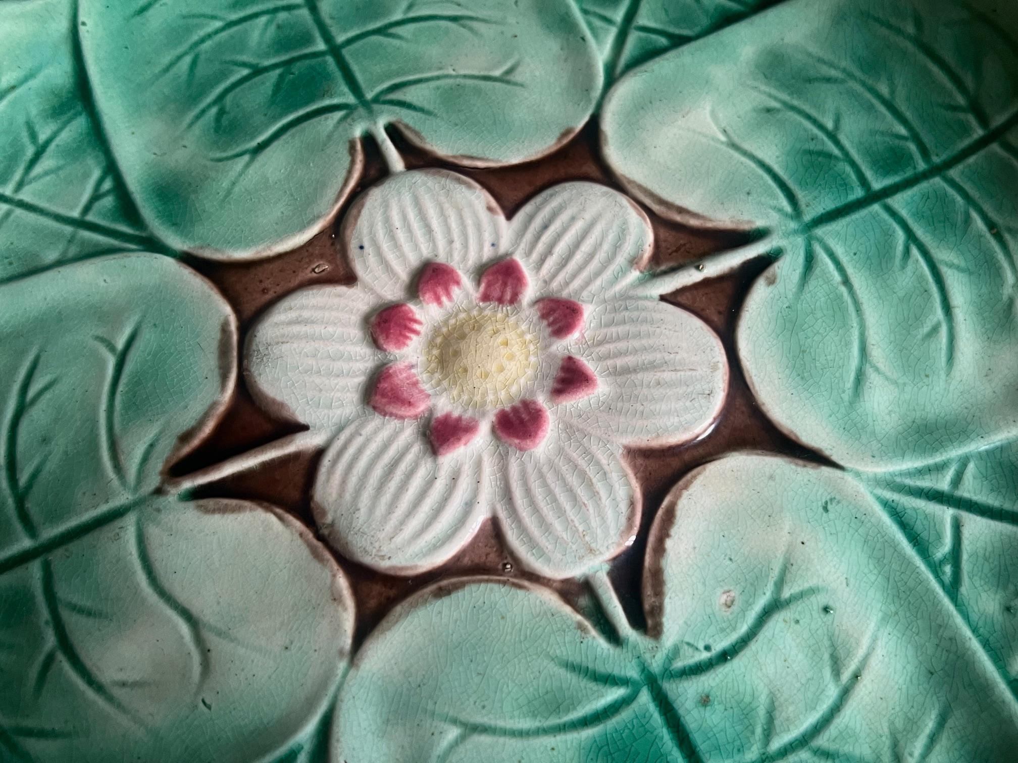 Antike Teichlilie, Heron Centerpiece Stand, um 1880 (amerikanisch) im Angebot