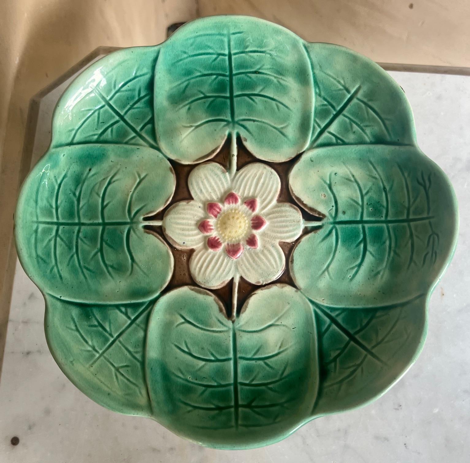 Antike Teichlilie, Heron Centerpiece Stand, um 1880 im Angebot 1