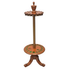 Antique Pool Stick Stand or Billiard Cue Stand Carousel