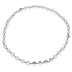 Antique Pools of Light Crystal Bead Necklace