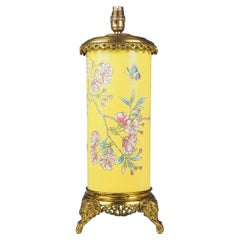 Antique Porcelain and Gilt Bronze Vase Table Lamp