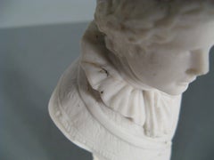 Antique Porcelain Bust of Emperor Napoleon I with Imperial Eagle -1Y95